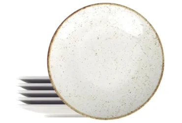 kit de pratos de porcelana rústico decorado tramontina