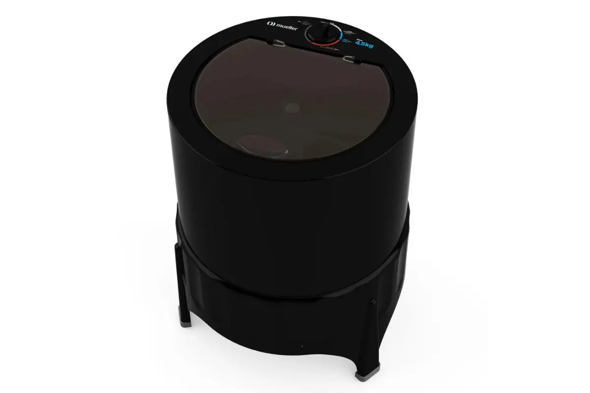 tanquinho de lavar roupa mueller com agitador eficiente 4,5 kg