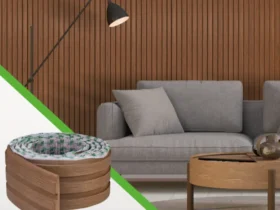 painel ripado laminado autocolante linha madeto meu rodapé cor cinamomo