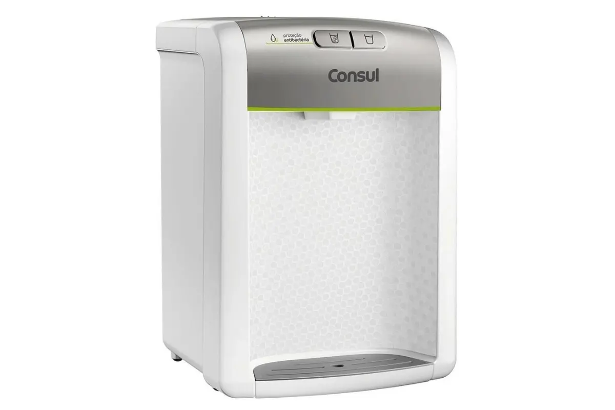 Purificador de Água Consul Refrigerado CPB34ASVNA Branco Bivolt purificador de água consul refrigerado branco bivolt cpb34asvna