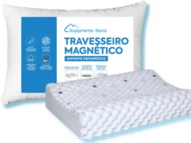 kit com 2 travesseiros cervical ortopédico terapêutico anti ronco terapêutico anti ronco