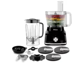 multiprocessador philco 1700w 9 em 1 pmp1600p preto