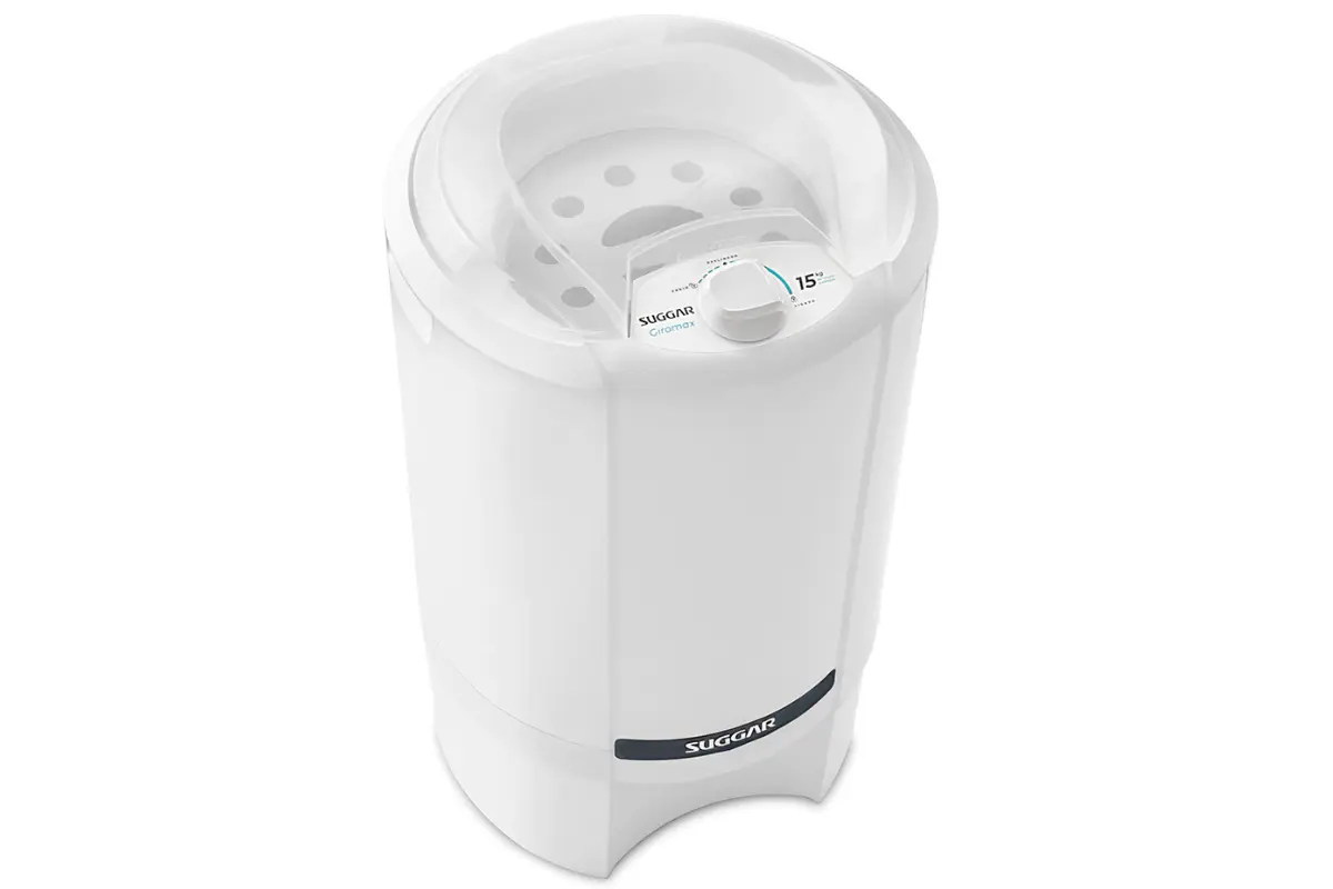 Centrifuga De Roupas Giromax 15Kg Suggar Branco 127V centrifuga de roupas giromax suggar branco 15kg 127v